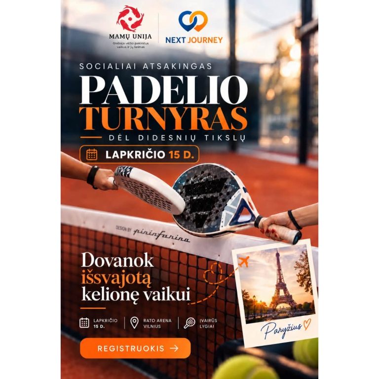 „Mamų unijos“ ir „Next Journey“ iniciatyva – išpildykime Viktorijos svajonę!